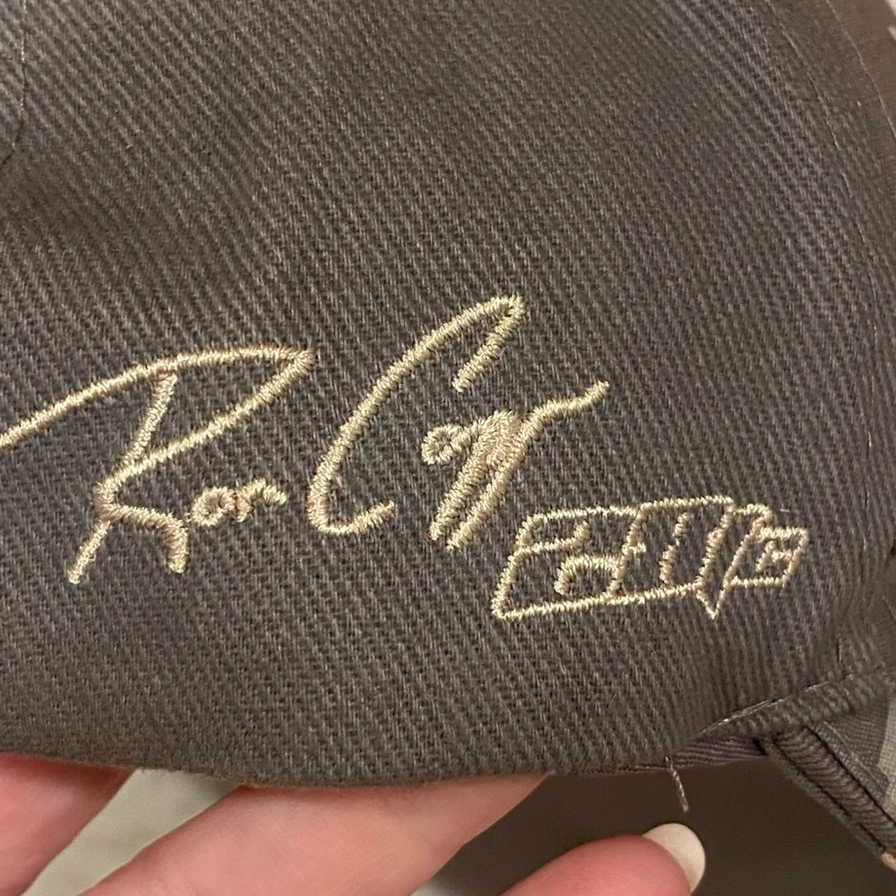 NAPA Racing NASCAR Camo Camouflage Hat Fallen Heroes Ron Capps Patriotic Elliott